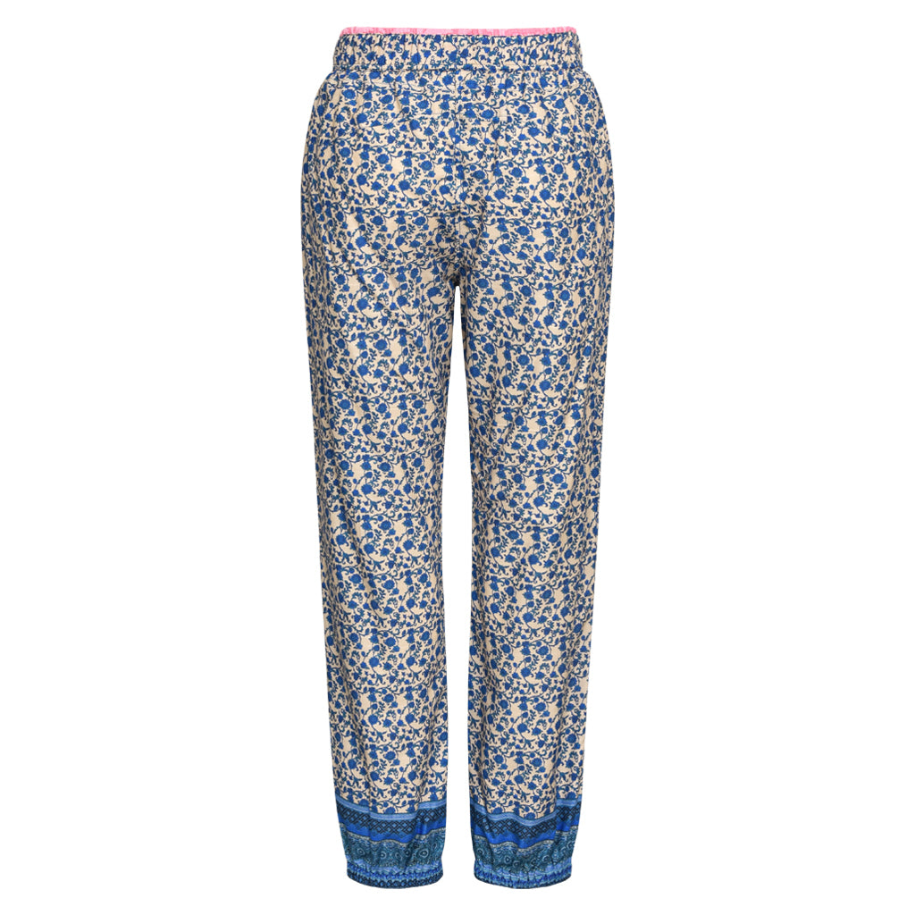 Gossia AbeloneGO Pants Bukser Blue Flower