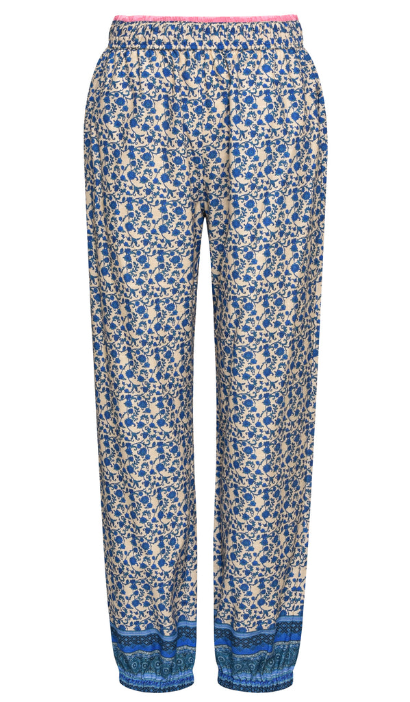 Gossia AbeloneGO Pants Bukser Blue Flower