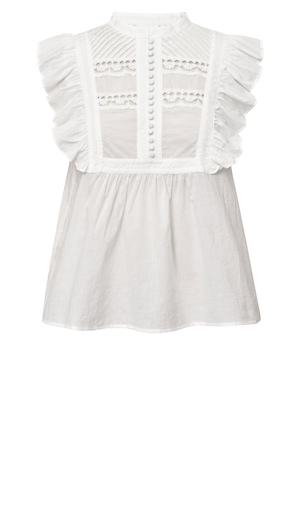 Gossia AgataGO Blouse Bluser Off-white