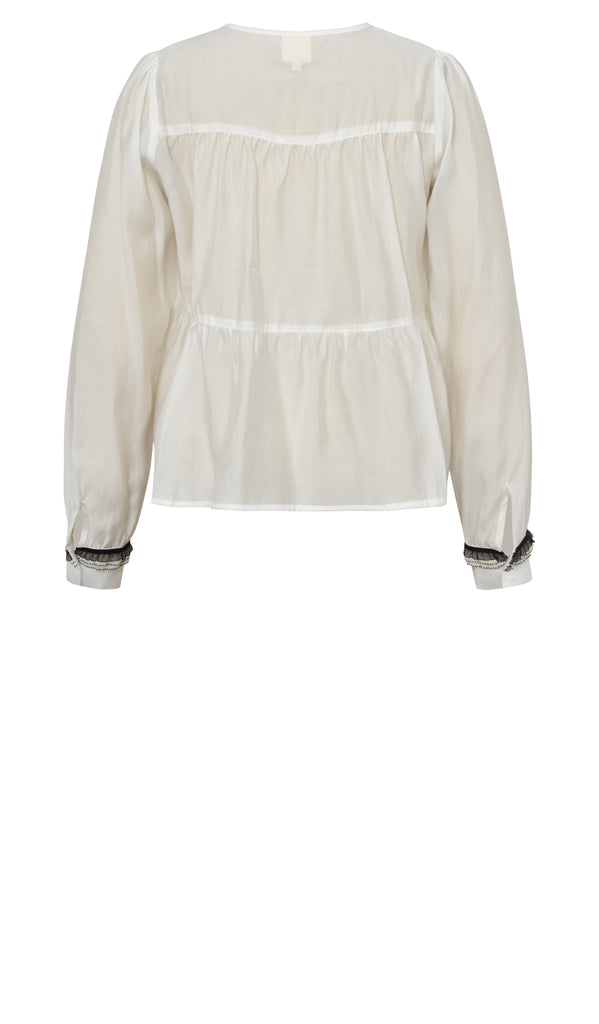 Gossia AlegaGO Blouse Bluser Off-white