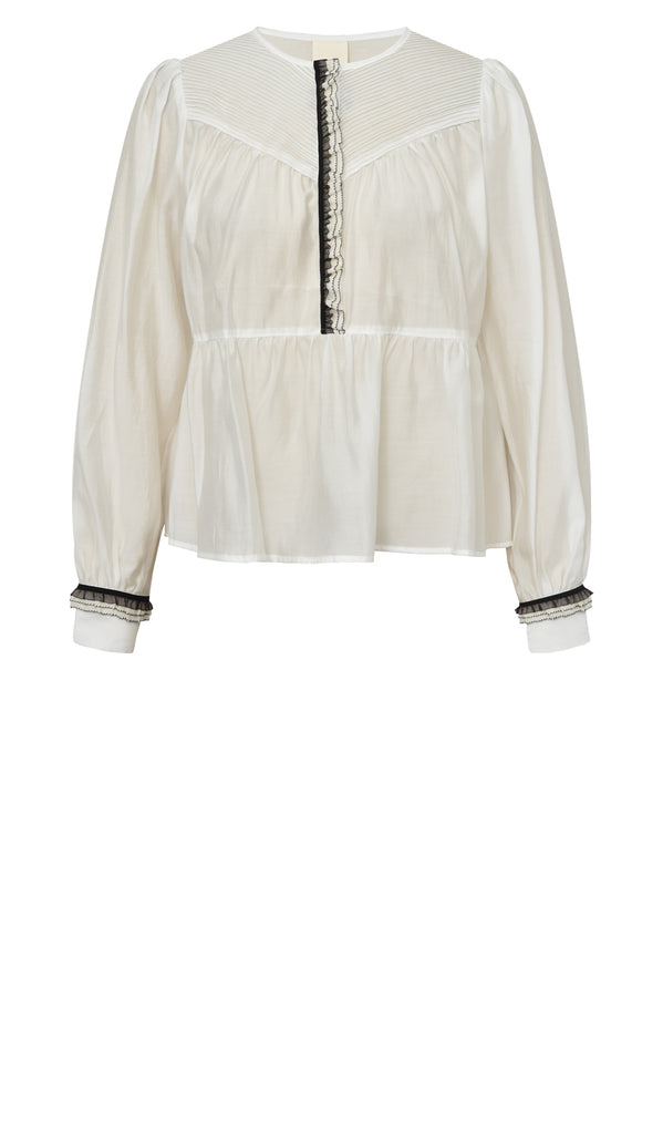 Gossia AlegaGO Blouse Bluser Off-white