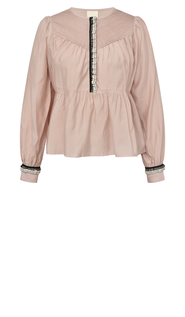 Gossia AlegaGO Blouse Bluser Rosa