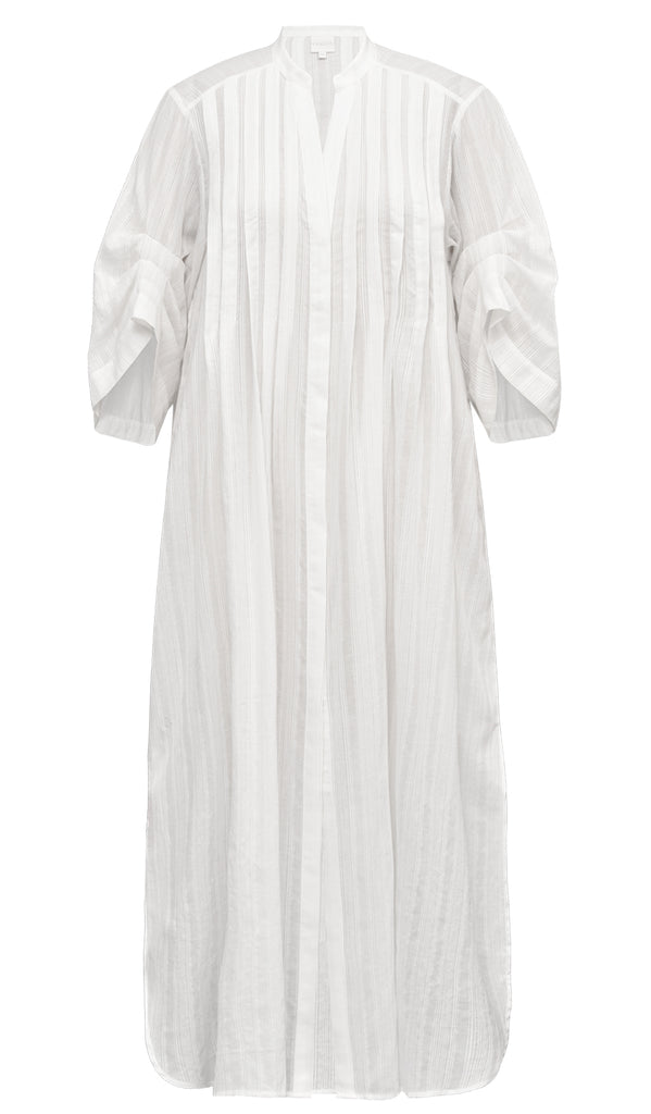 Gossia AlexaGO Shirt Dress Skjorter White Stripes