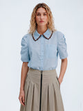 Gossia AllyGO Blouse Bluser Light Blue