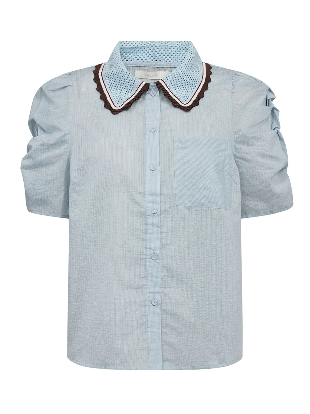 Gossia AllyGO Blouse Bluser Light Blue