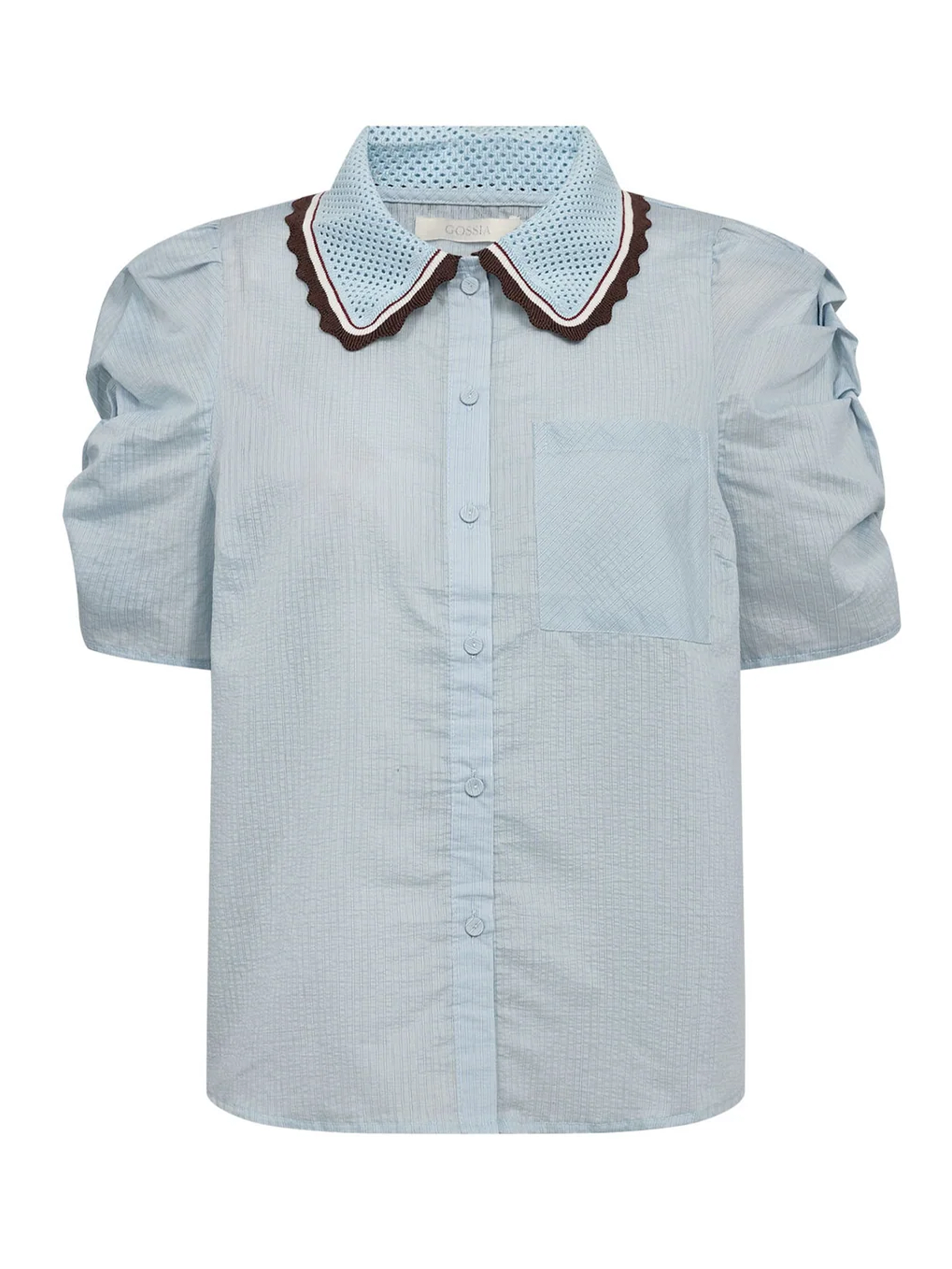 Gossia AllyGO Blouse Bluser Light Blue