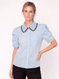 Gossia AllyGO Blouse Bluser Light Blue