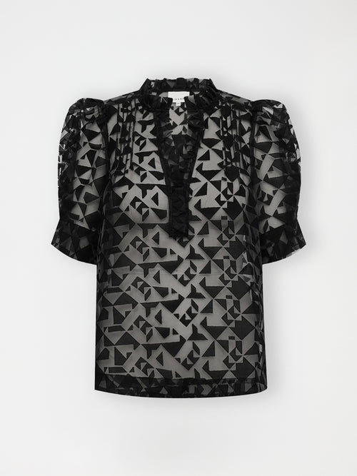 Gossia AmarGO Ink Blouse Bluser Black