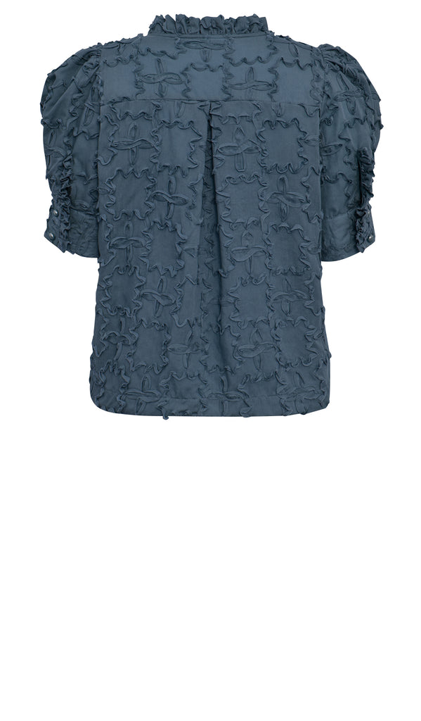 Gossia AmarGO Jo Blouse Bluser Dusty Blue