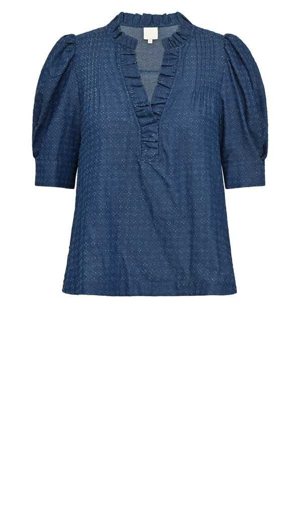 Gossia AmarGO Lou Blouse Bluser Navy