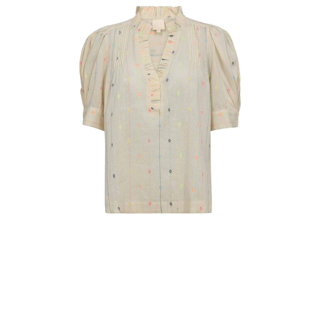Gossia Amargo Lu Blouse Bluser Multi Striped