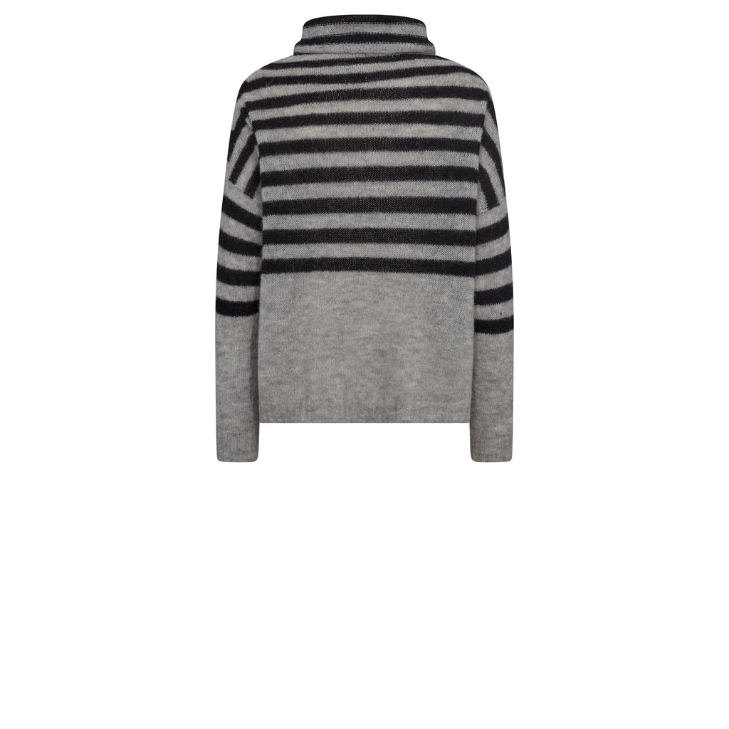 Gossia AmbrosiaGO Sweater Knit Sweater Black/Grey