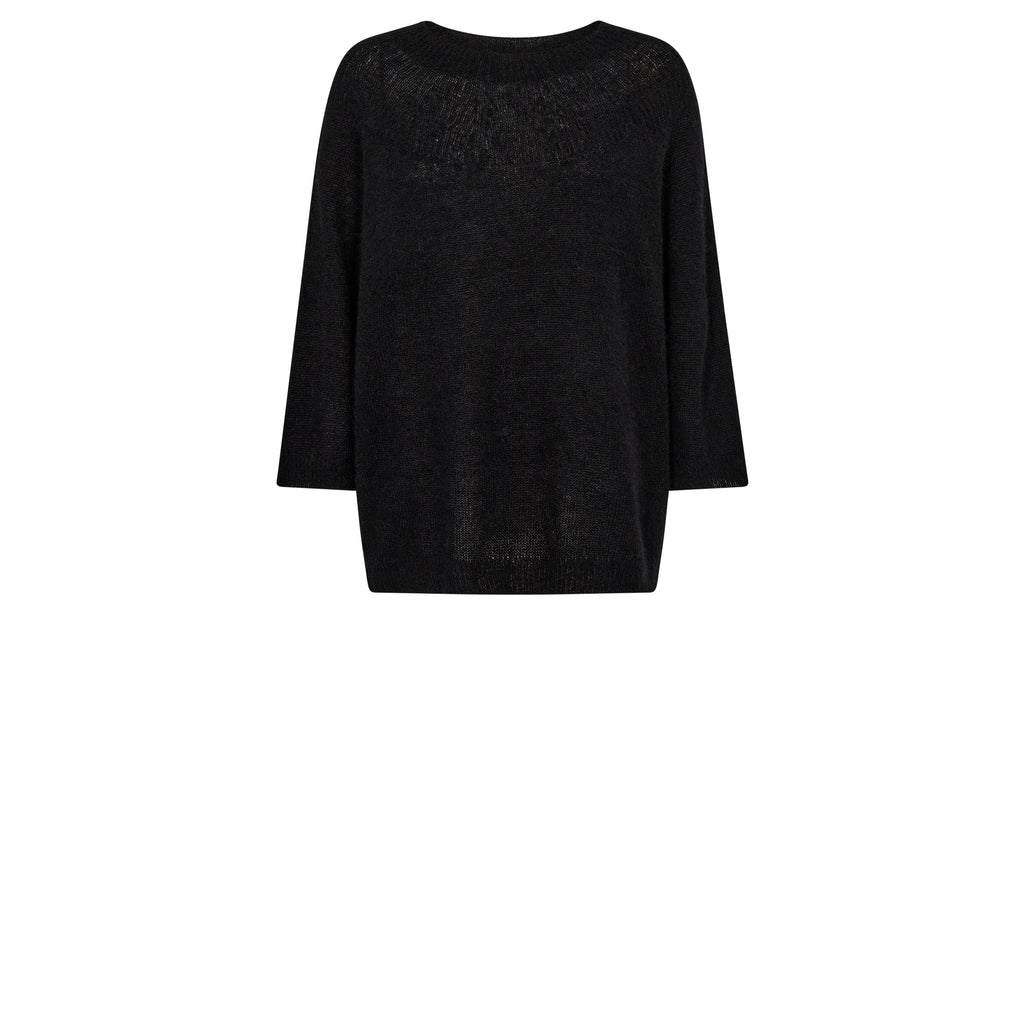 Gossia AmeliaGO Sweater Strik Jumper Black