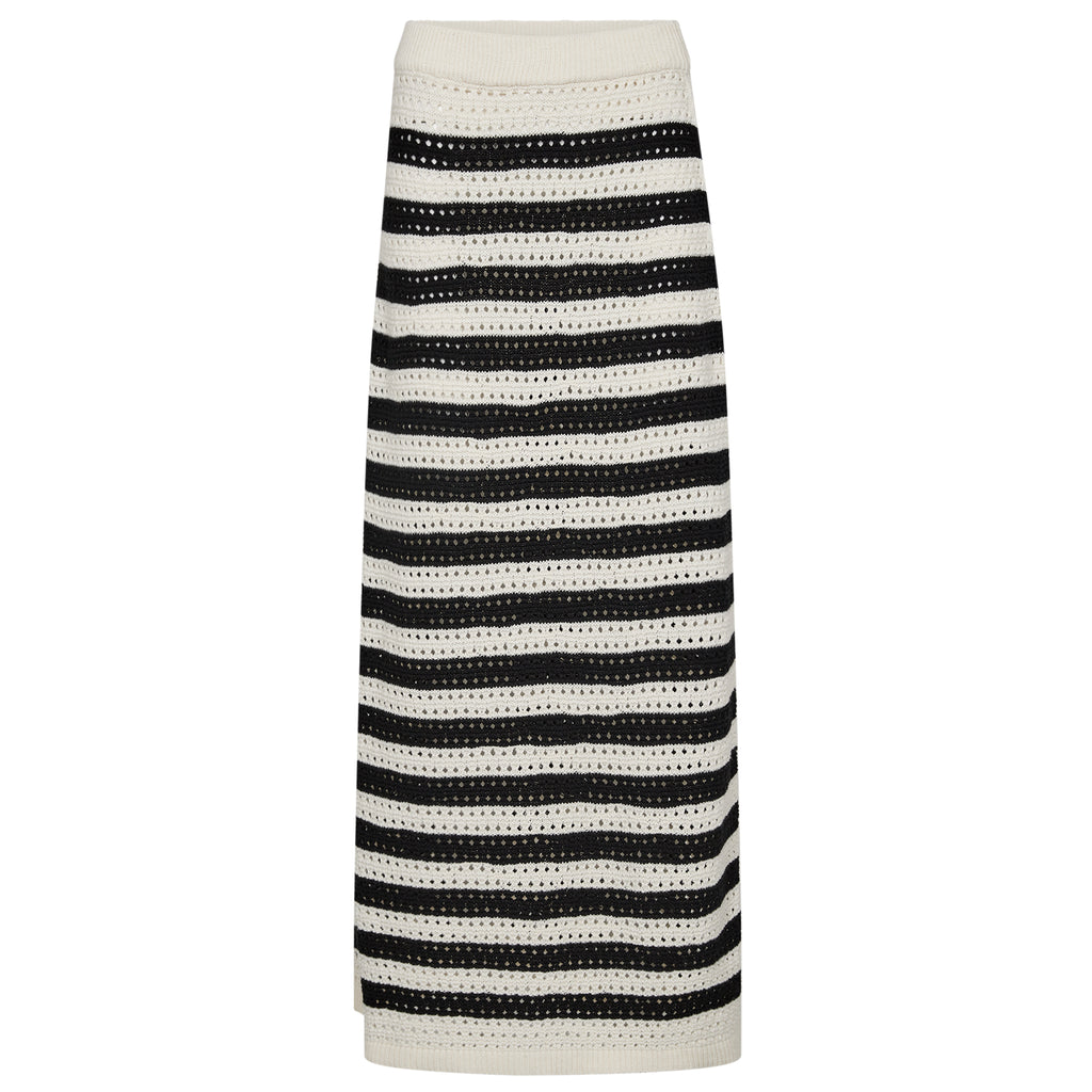 Gossia AmenaGO Skirt Nederdele Black Striped