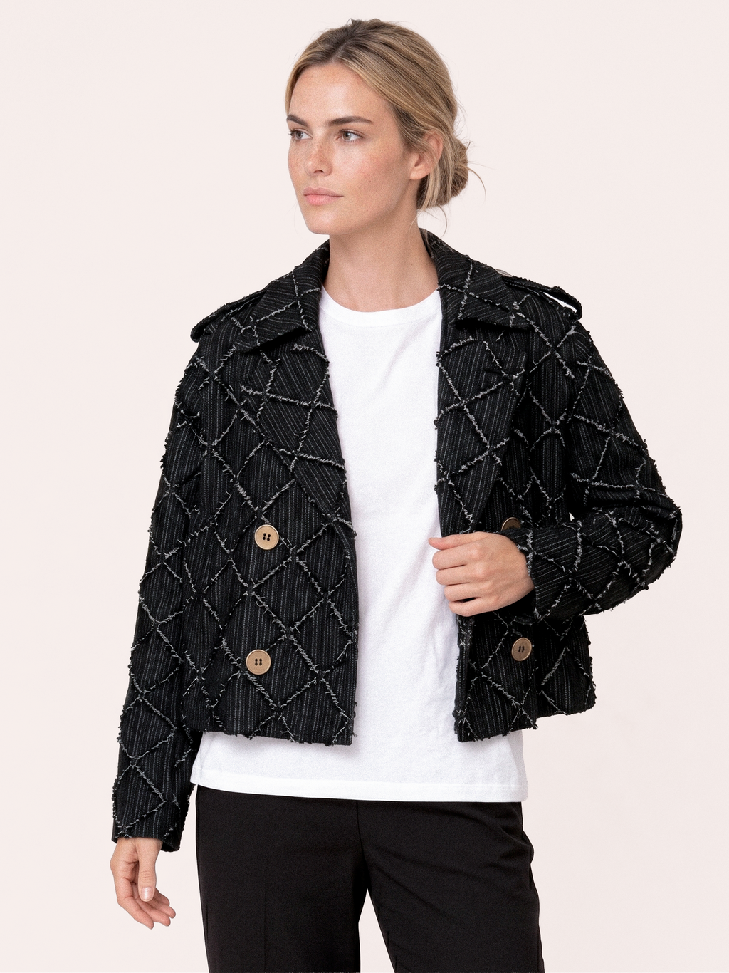 Gossia AngelieGO Jacket Jackets Black/Offwhite