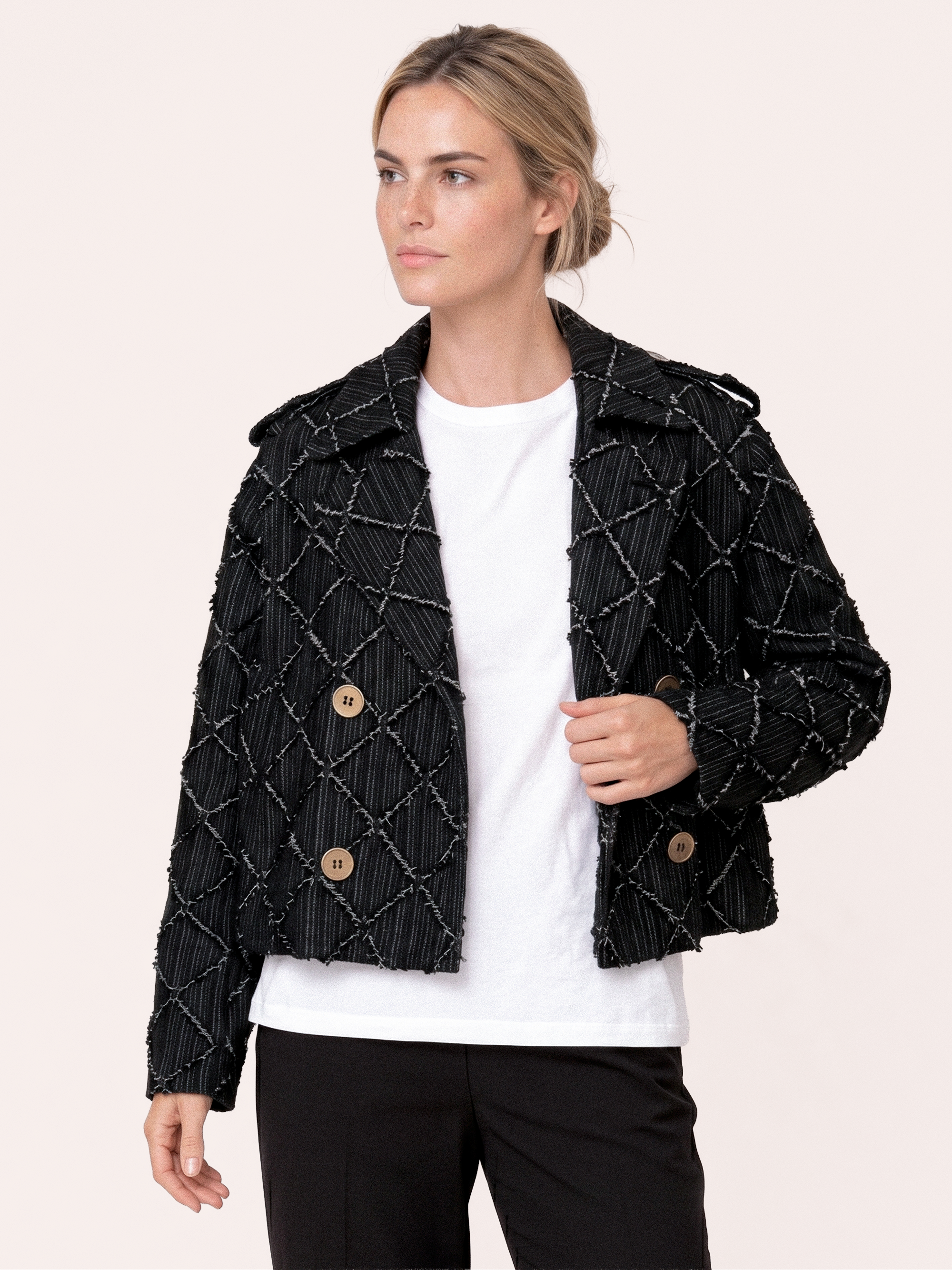 Gossia AngelieGO Jacket Jackets Black/Offwhite