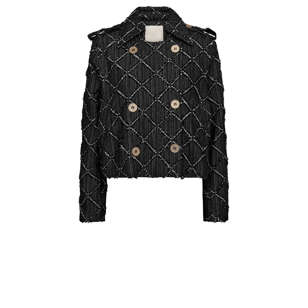 Gossia AngelieGO Jacket Jakker Black/Offwhite