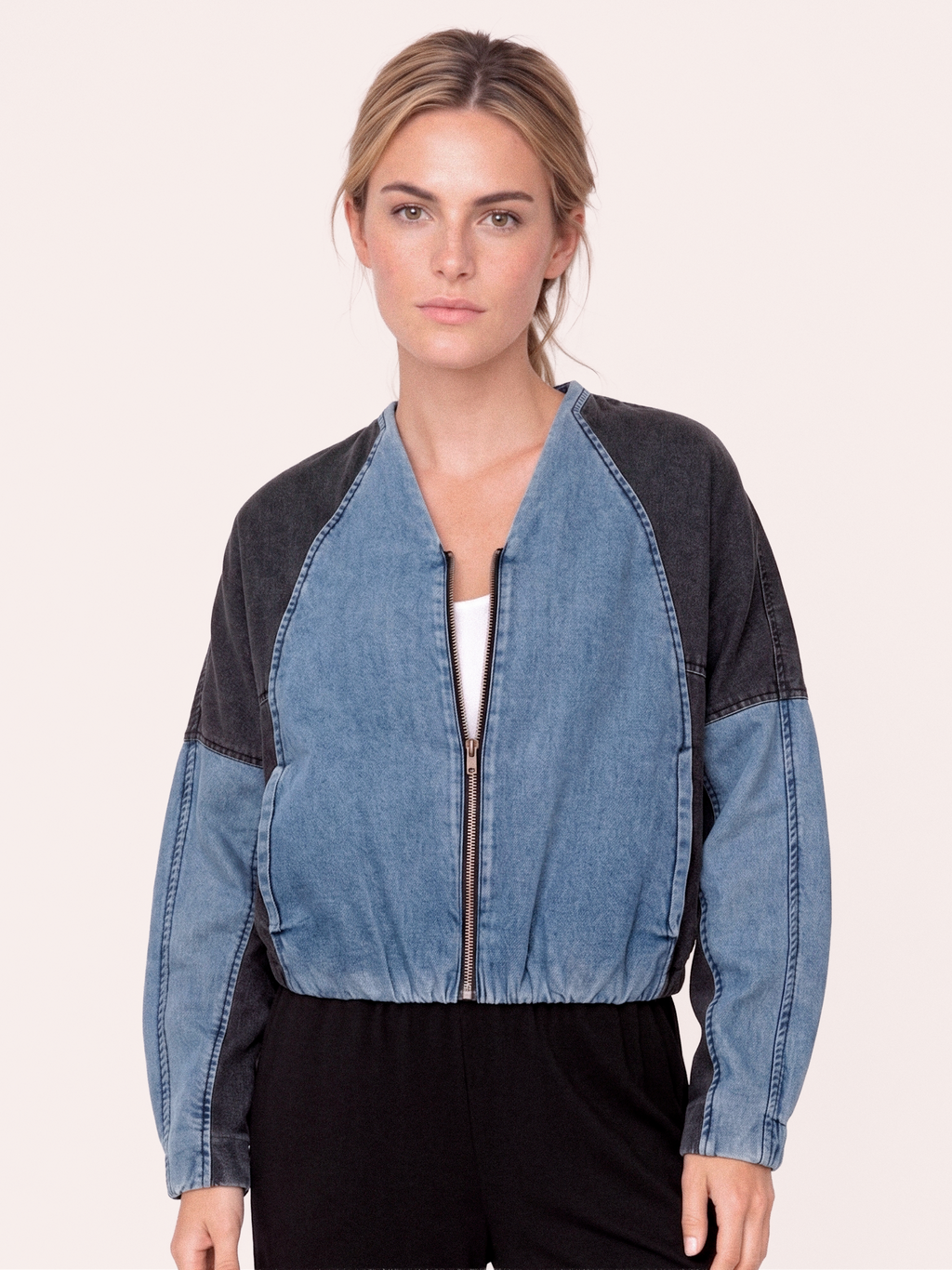 Gossia AnikiGO Jacket Jackets Black/Denim Mix