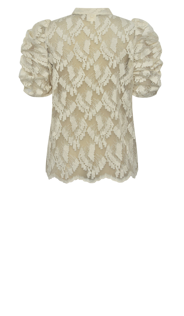 Gossia AnnGO Sofie Blouse Bluser Creme