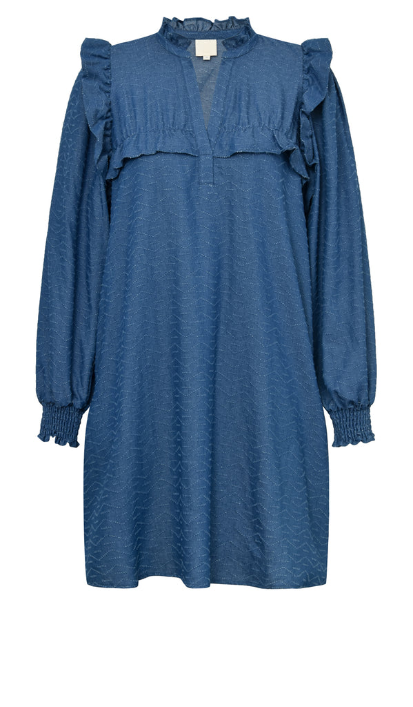 Gossia AnnalilGO Dress Kjoler Denim Blue