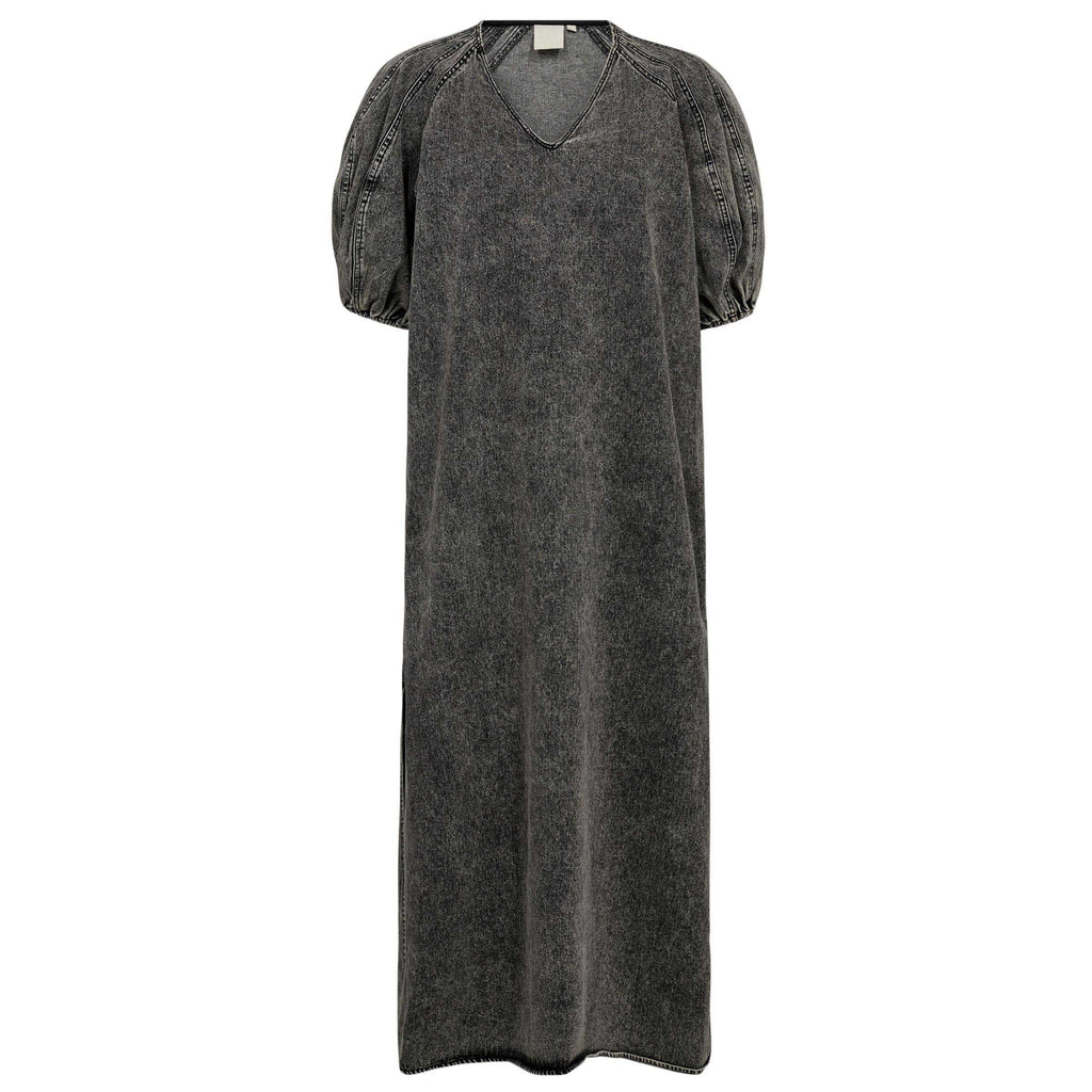 Gossia AnninaGO Dia Dress Kjoler Black snow wash