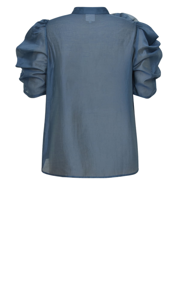 Gossia AnnsofiGO Blouse Bluser Dusty Blue