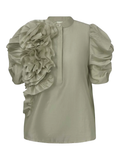 Gossia AnnsofiGO Blouse Bluser Light Dusty Green