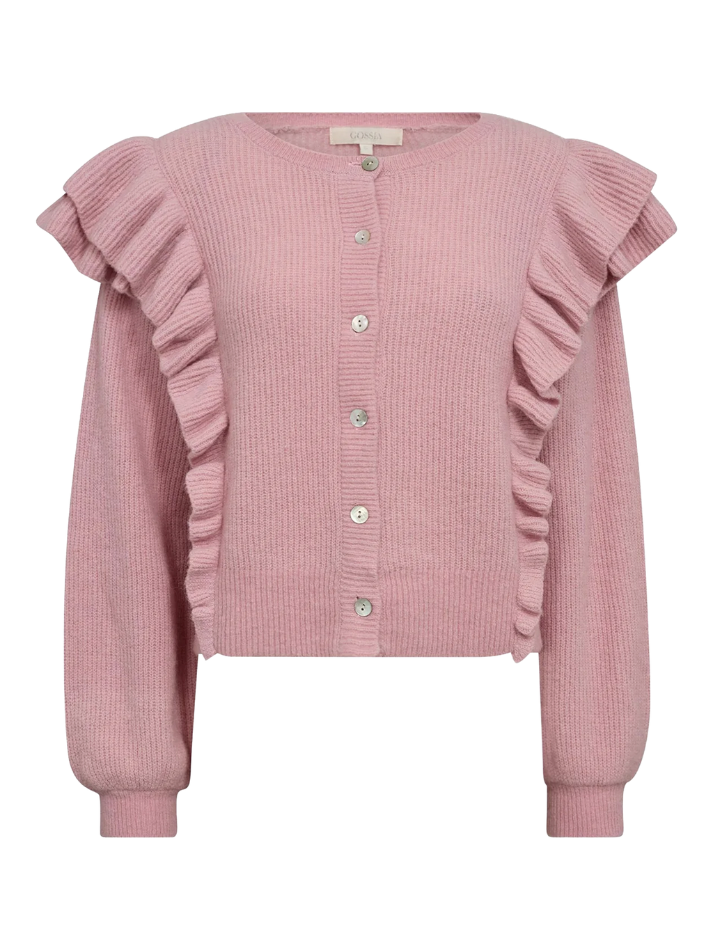 Gossia AnnsofiGO Cardigan Strik Cardigan Soft Rose
