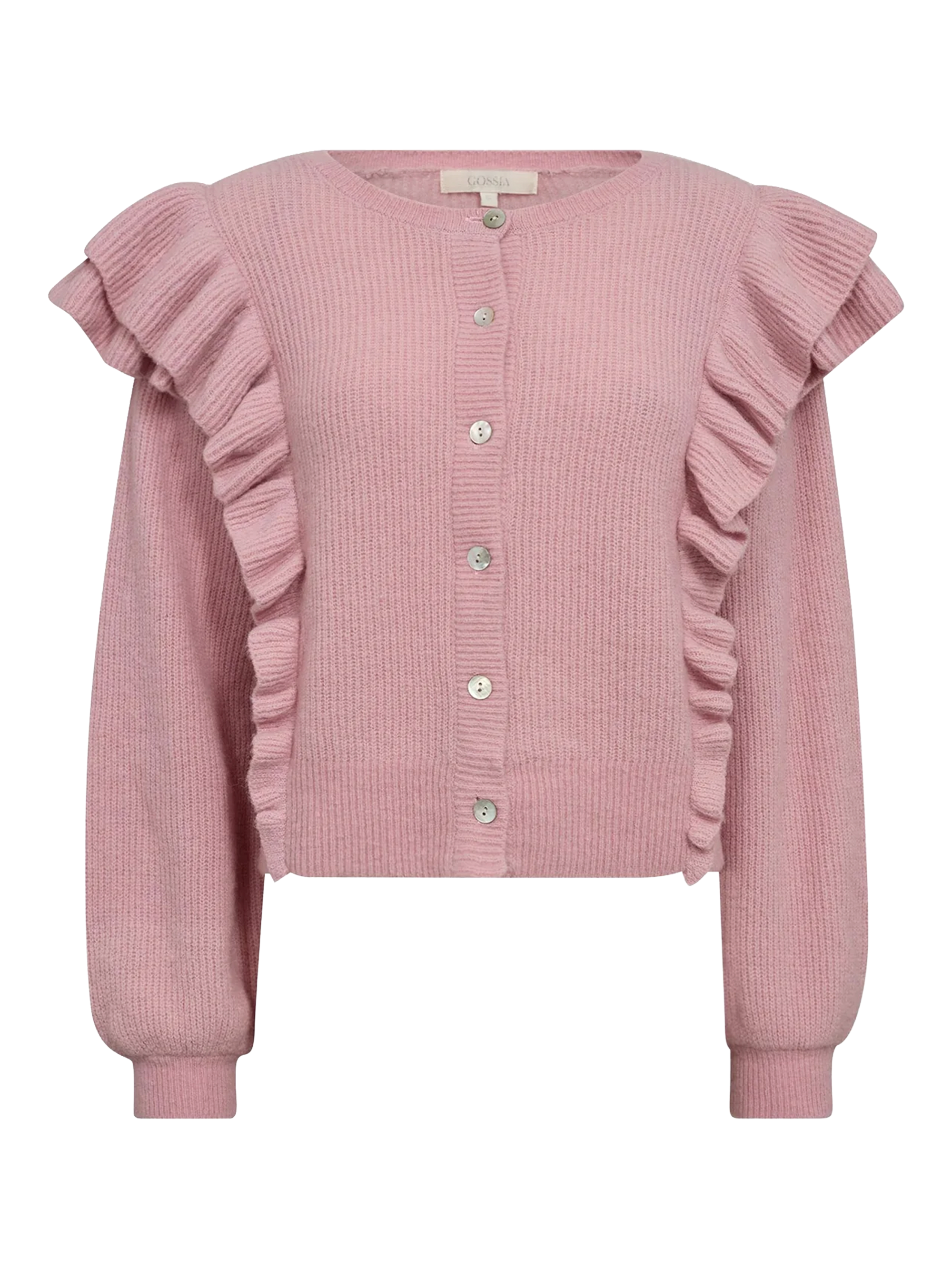 Gossia AnnsofiGO Cardigan Strik Cardigan Soft Rose