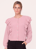 Gossia AnnsofiGO Cardigan Strik Cardigan Soft Rose
