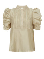 Gossia AnnsofiGO Lull Blouse Bluser Champagne