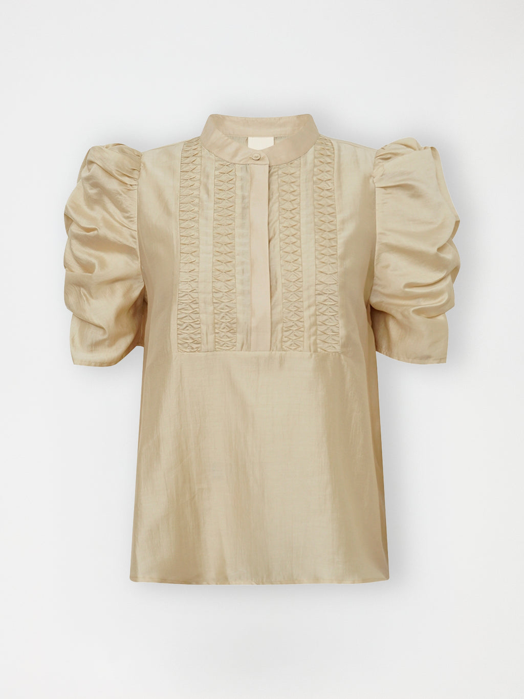 Gossia AnnsofiGO Lull Blouse Bluser Champagne