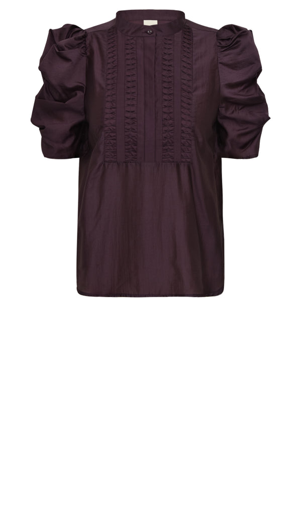 Gossia AnnsofiGO Lull Blouse Bluser Plum