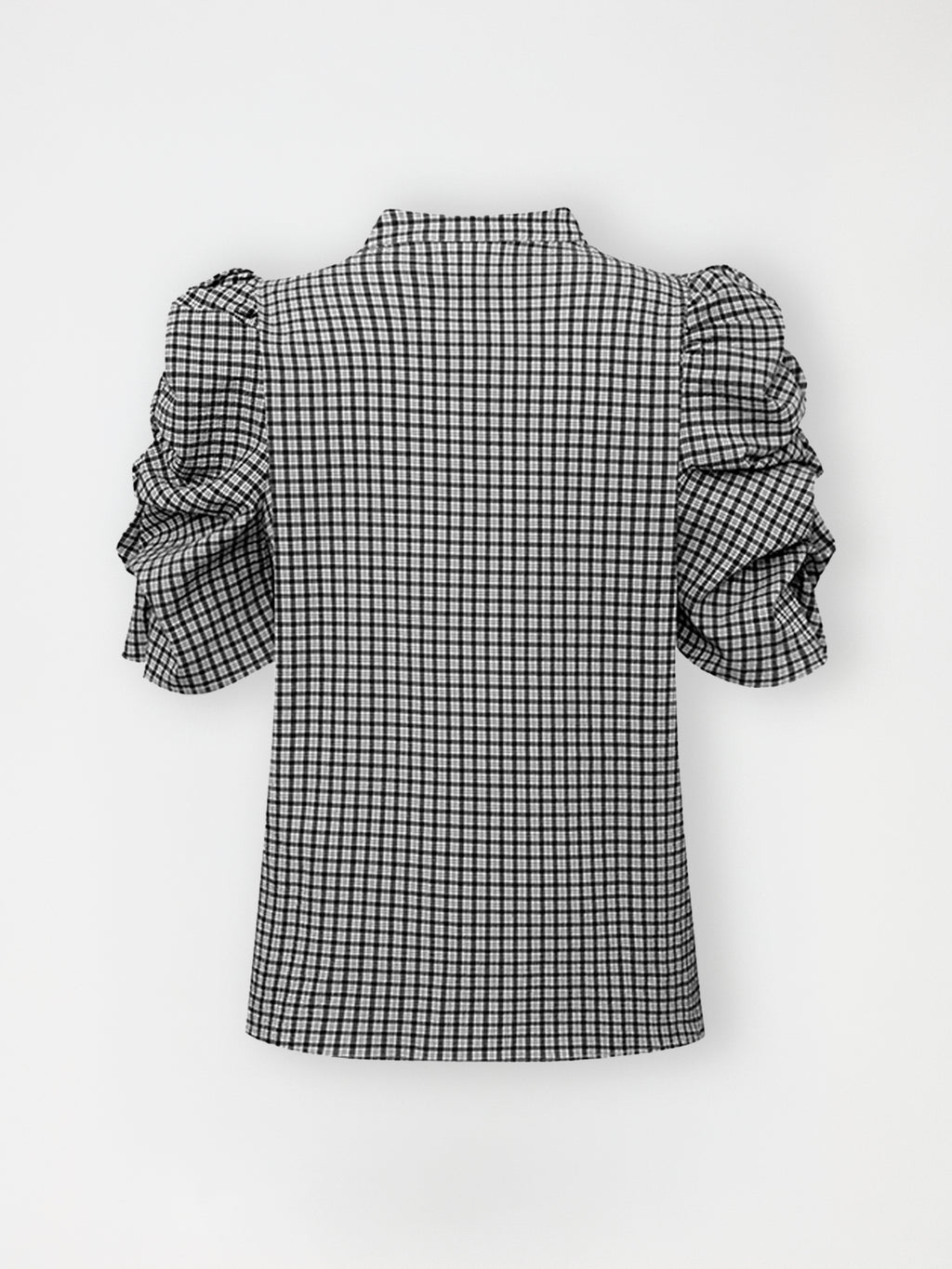 Gossia AnnsofiGO Lullu Blouse Bluser Black Checks