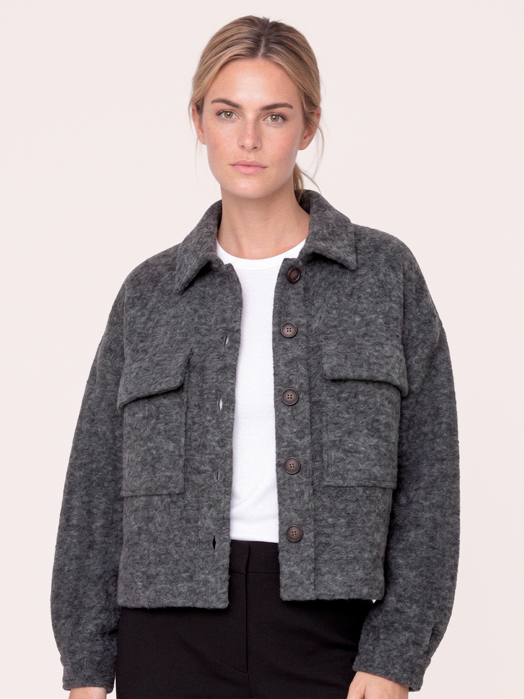 Gossia ApriliaGO Jacket Jackets Brown melange