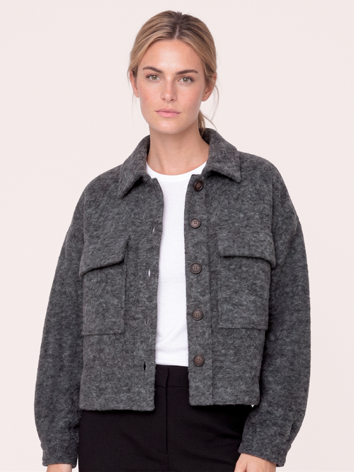 Gossia ApriliaGO Jacket Jackets Brown melange