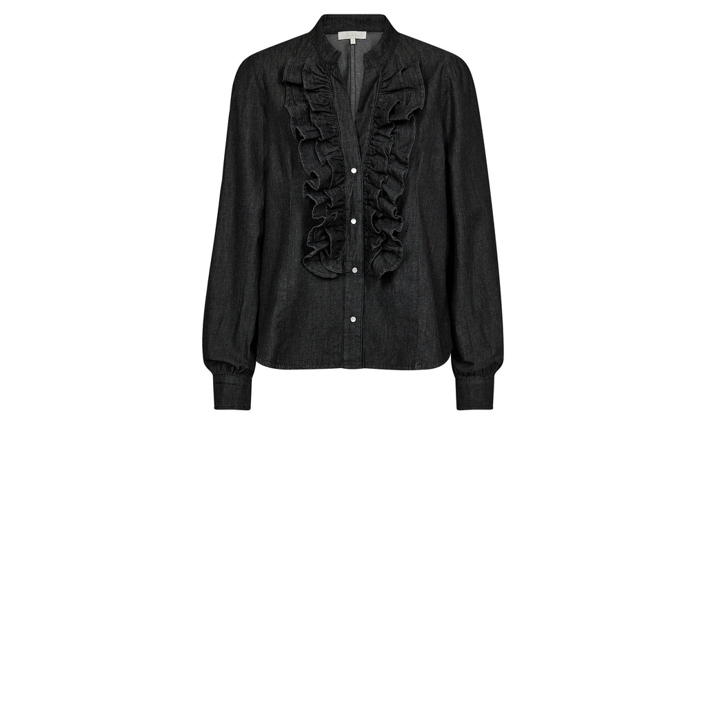 Gossia AsaliGO Shirt Skjorter Black Chambrey