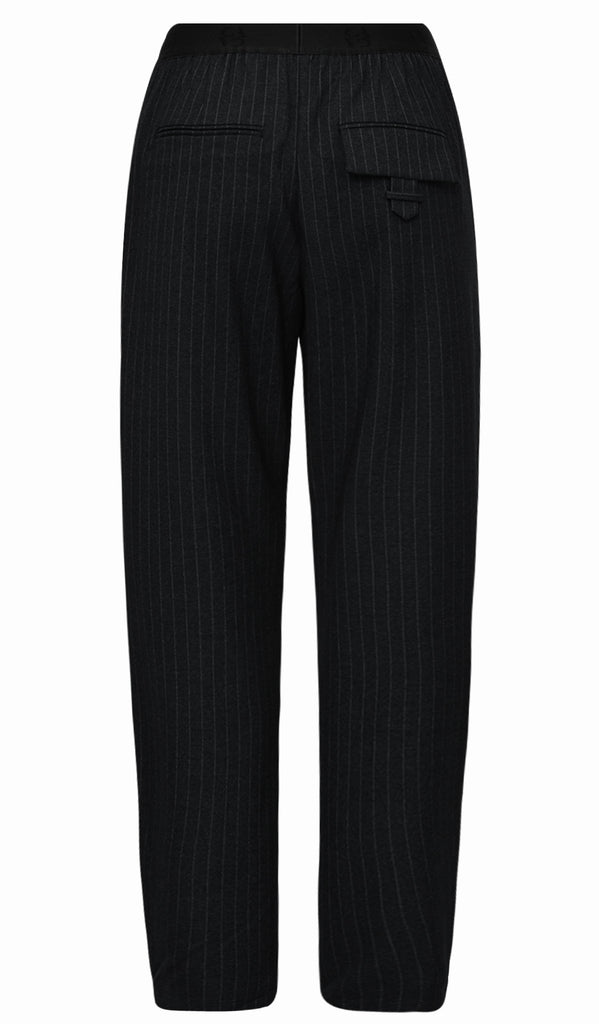 Gossia AtalieGO Mo Pants Bukser Dark Grey Stripes