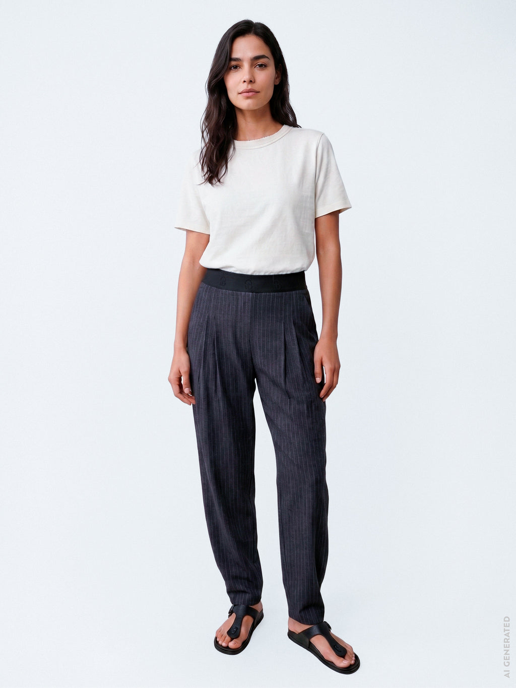 Gossia AtalieGO Mo Pants Pants Blue Stripes