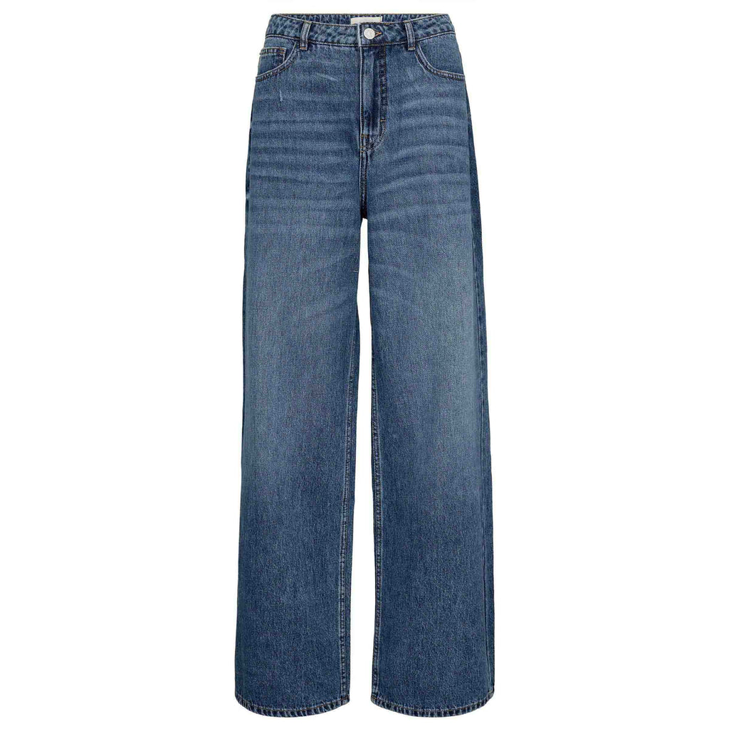Gossia AtlaGO Jeans HW Bukser Medium Blue