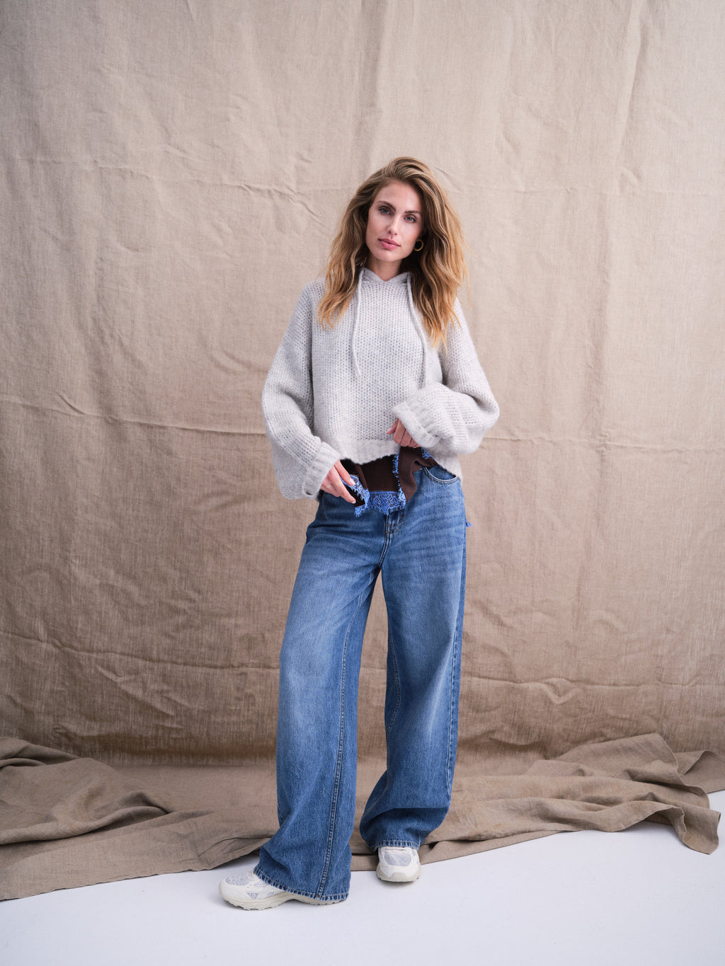 Gossia AtlaGO Jeans HW Pants Medium Blue
