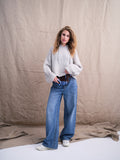 Gossia AtlaGO Jeans HW Pants Medium Blue