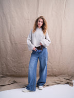 Gossia AtlaGO Jeans HW Pants Medium Blue