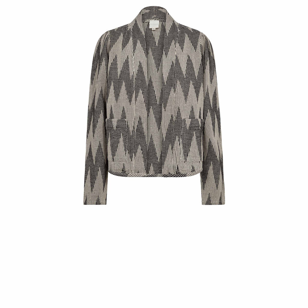 Gossia AugusteGO Jacket Jakker Grey Jacquard