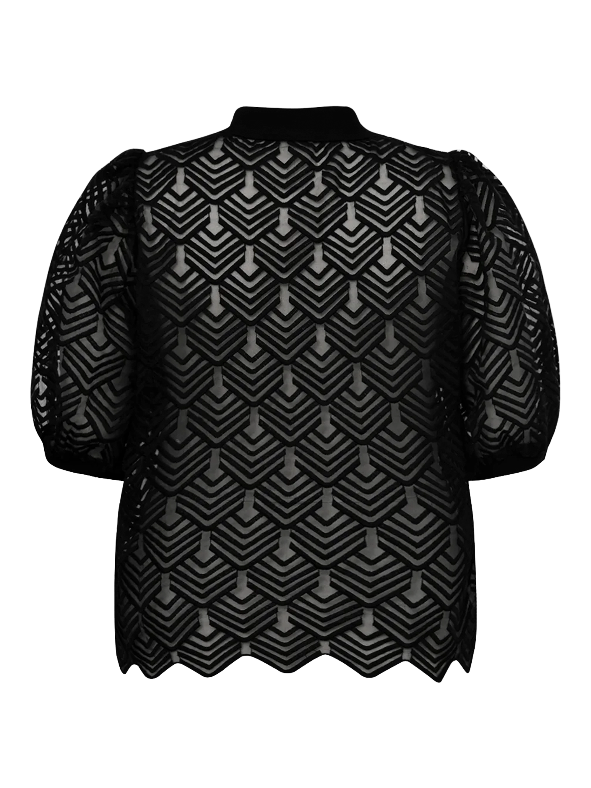 Gossia AvaGo Polo Tee Bluser Black