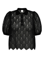 Gossia AvaGo Polo Tee Bluser Black