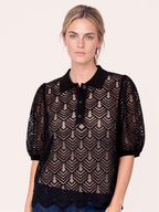 Gossia AvaGo Polo Tee Bluser Black
