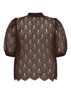 Gossia AvaGo Polo Tee Bluser Chocolate