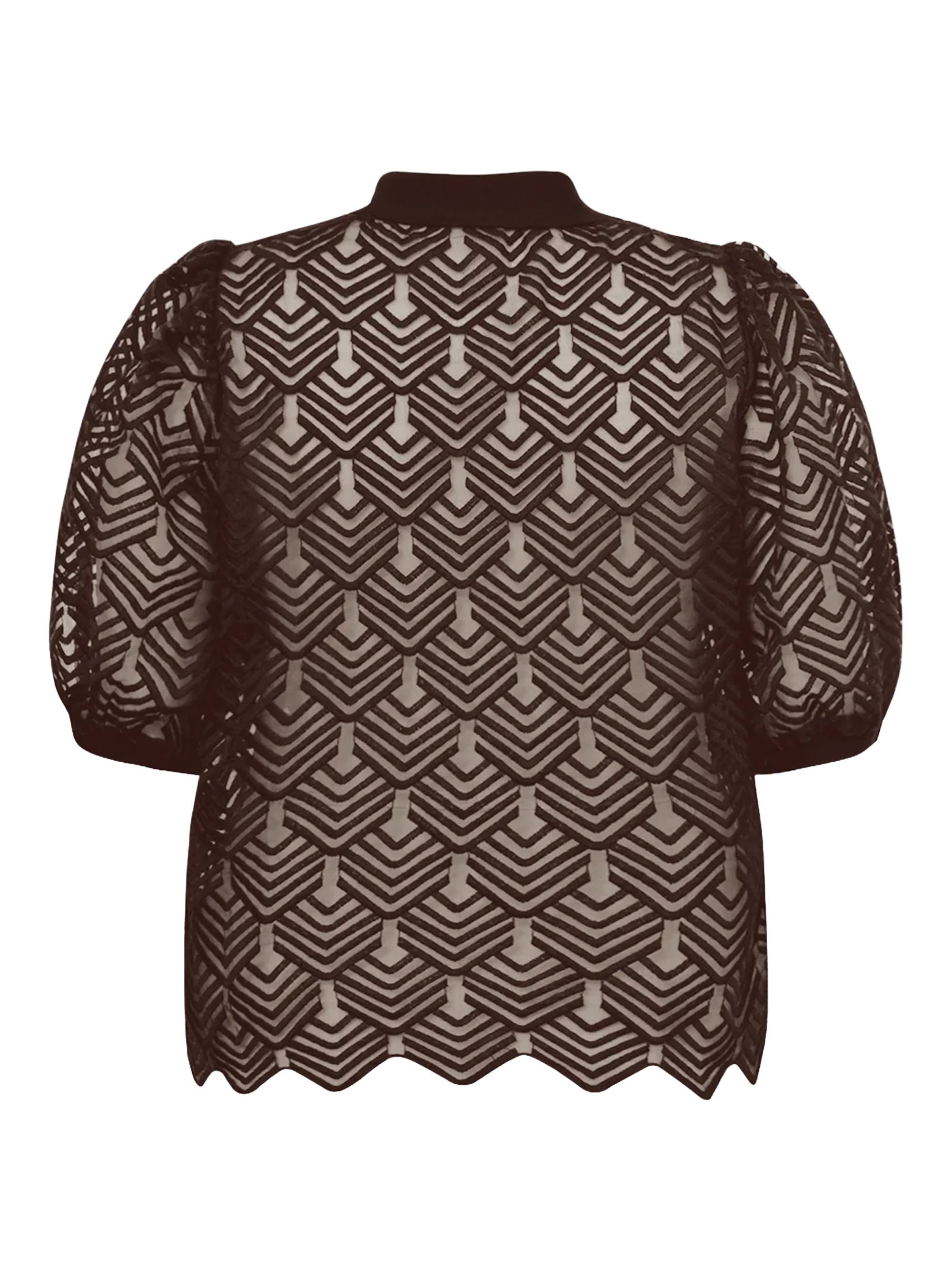 Gossia AvaGo Polo Tee Bluser Chocolate
