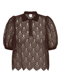 Gossia AvaGo Polo Tee Bluser Chocolate